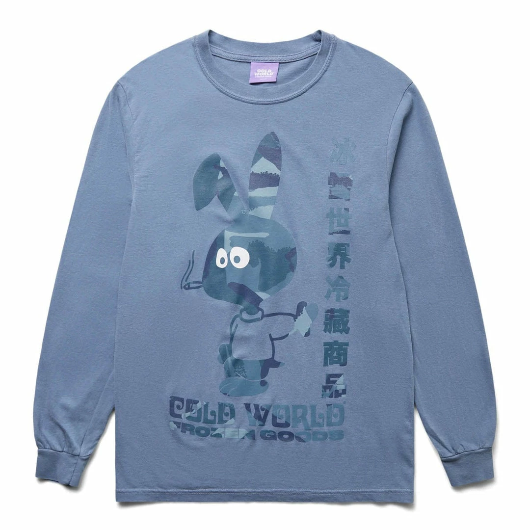 Flash Sale β Cold World Frozen Goods BLUE CAMO BUNNY LONG SLEEVE π 1 Cold World Frozen Goods BLUE CAMO BUNNY LONG SLEEVE