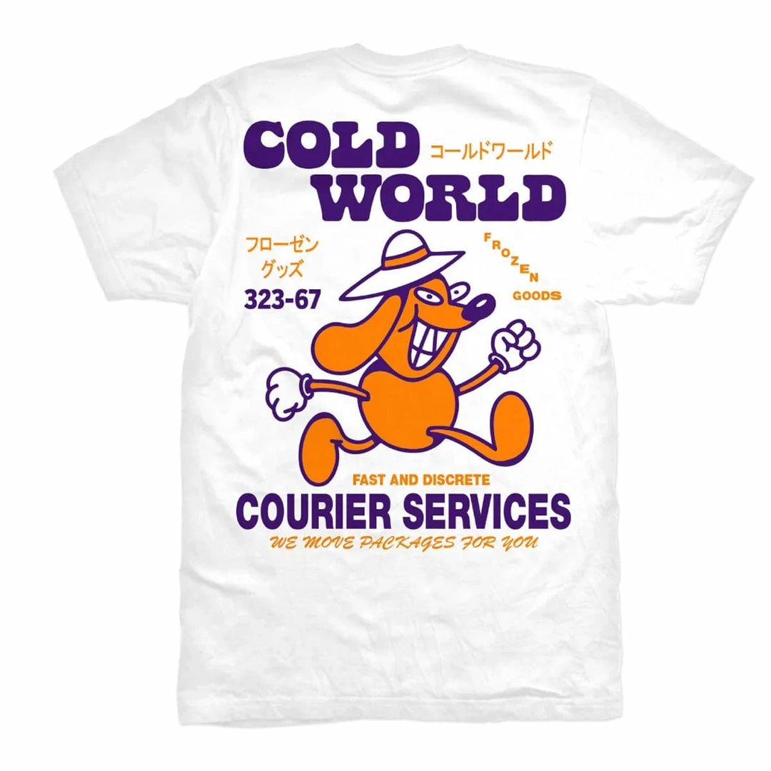 Cheap π Cold World Frozen Goods COURIER SERVICE TEE π 2 Cold World Frozen Goods COURIER SERVICE TEE