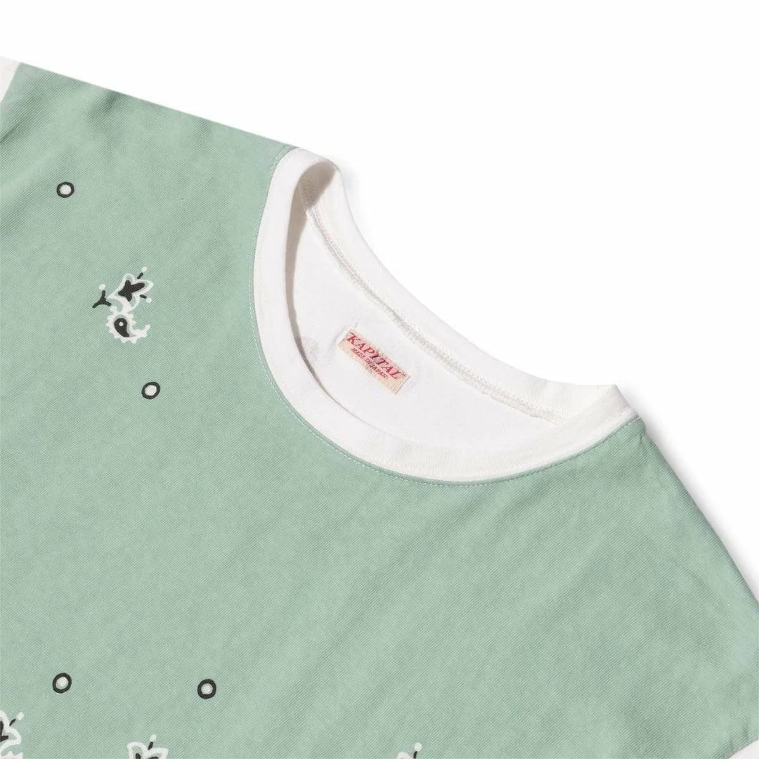 Best reviews of π Kapital 20/-JERSEY CREW T (PALE-TONE TOROTORO BANDANA) T-Shirts & Long Sleeves π₯ 3 Kapital 20/-JERSEY CREW T (PALE-TONE TOROTORO BANDANA) T-Shirts & Long Sleeves