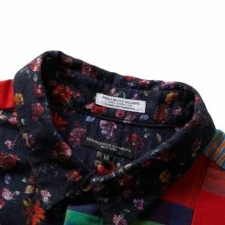 Engineered Garments COMBO SHORT COLLAR SHIRT