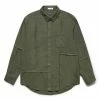 Engineered Garments COMBO SHORT COLLAR SHIRT
