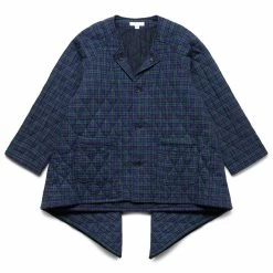 Engineered Garments NO COLLAR RAGLAN JACKET