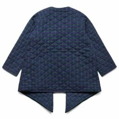 Engineered Garments NO COLLAR RAGLAN JACKET