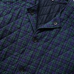 Engineered Garments NO COLLAR RAGLAN JACKET