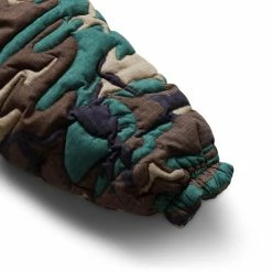 ERL Outerwear CAMO QUILT PUFFER COAT WOVEN