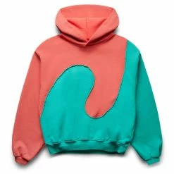 ERL Hoodies & Sweatshirts SWIRL FLEECE HOODIE JERSEY