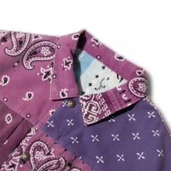 Kapital FLANNEL REVERSIBLE BANDANA 1ST JACKET