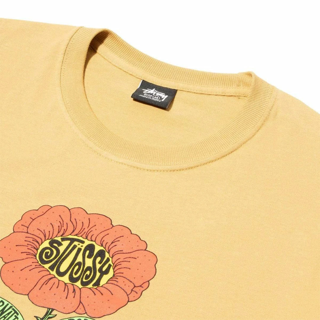 Buy 🧨 Stüssy SUNFLOWER TEE 🤩 2 Stüssy SUNFLOWER TEE