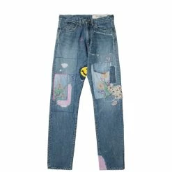 Kapital Bottoms 14OZ DENIM 5P OKABILLY (GYPSY PATCH REMAKE)