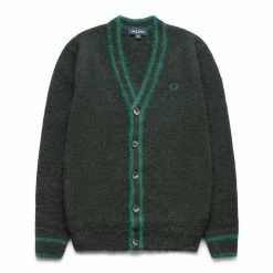 Fred Perry Knitwear ALPACA BLEND CARDIGAN