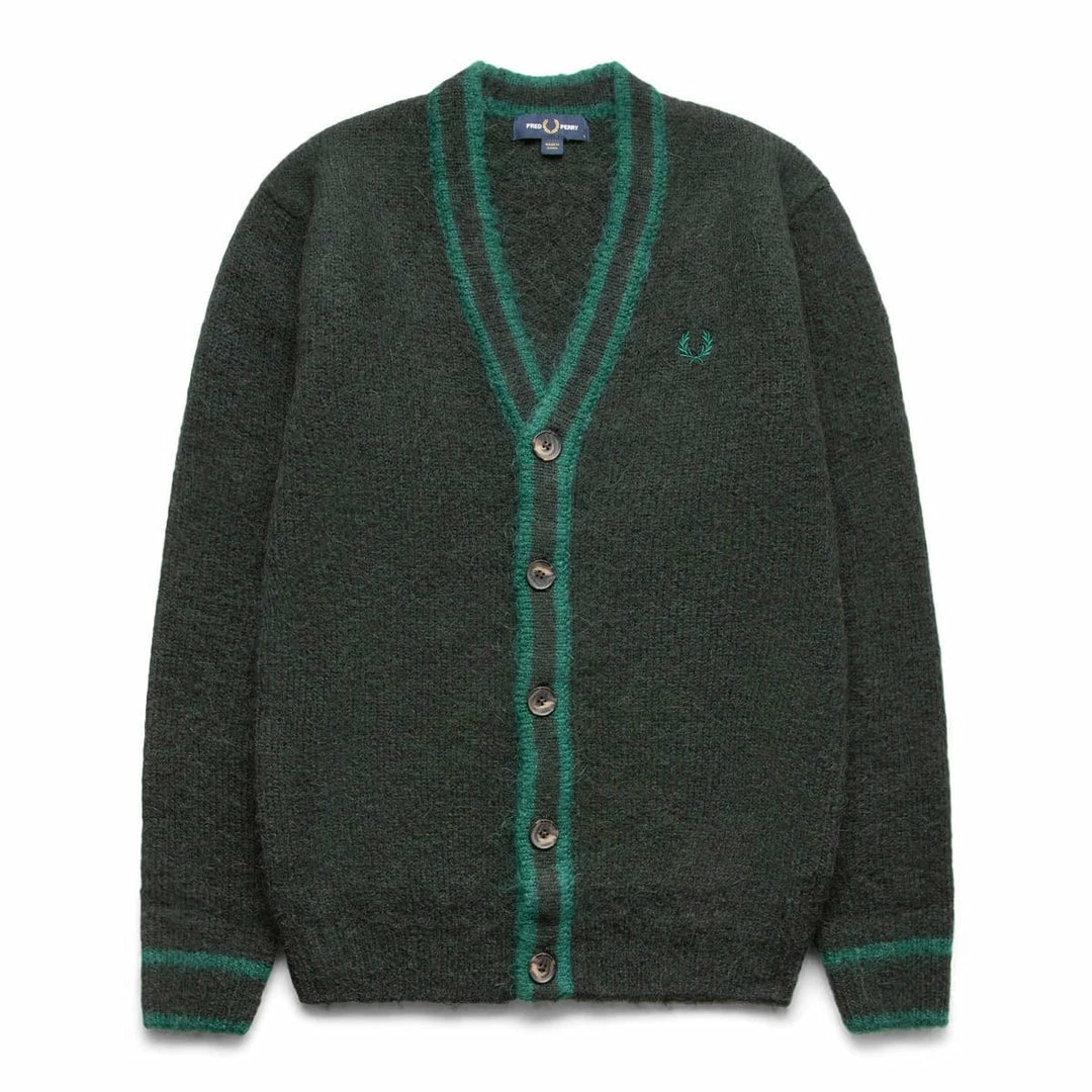 Best deal 😀 Fred Perry Knitwear ALPACA BLEND CARDIGAN 🎉 1 Fred Perry Knitwear ALPACA BLEND CARDIGAN