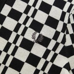Fred Perry CHEQUERBOARD KNITTED SHIRT