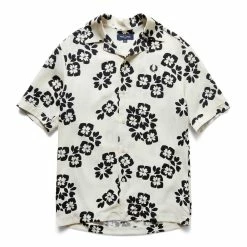Fred Perry FLORAL PRINT REVERE SHIRT Shirts