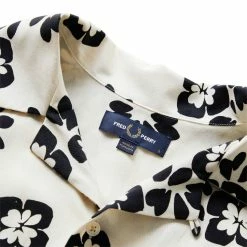 Fred Perry FLORAL PRINT REVERE SHIRT Shirts