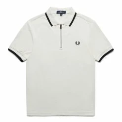 Fred Perry HALF ZIP POLO SHIRT