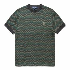 Fred Perry JACQUARD T-SHIRT