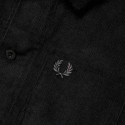 Fred Perry Shirts NEEDLECORD OVERSHIRT