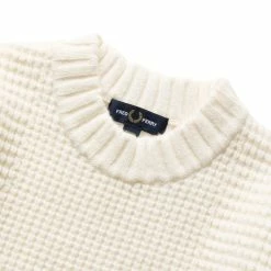 Fred Perry SCALED TEXTURE JUMPER