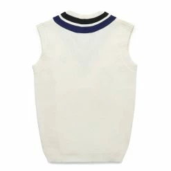 Fred Perry STRIPED V-NECK KNITTED TANK Knitwear