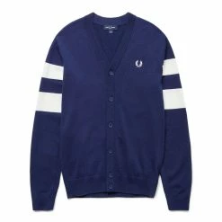 Fred Perry TIPPED SLEEVE CARDIGAN