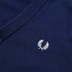 Best Sale π Fred Perry TIPPED SLEEVE CARDIGAN 𧨠8 Fred Perry TIPPED SLEEVE CARDIGAN