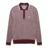 Fred Perry TWO TEXTURE KNIT SHIRT Shirts