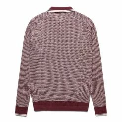 Fred Perry TWO TEXTURE KNIT SHIRT Shirts