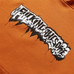 Fucking Awesome DILL CUT UP LOGO HOODIE Hoodies & Sweatshirts