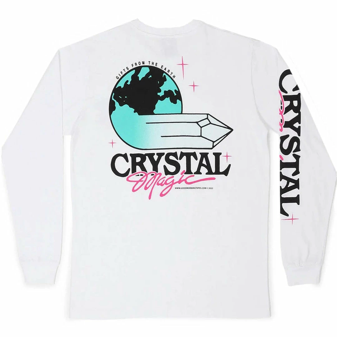 Hot Sale ⭐ Good Morning Tapes CRYSTAL MAGIC LS TEE 🛒 2 Good Morning Tapes CRYSTAL MAGIC LS TEE