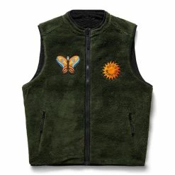 Good Morning Tapes LSD WORLD PEACE REVERSIBLE ZIP THRU VEST