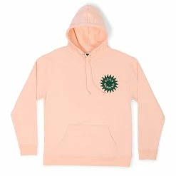 Good Morning Tapes SUN LOGO PULLOVER FLEECE HOOD