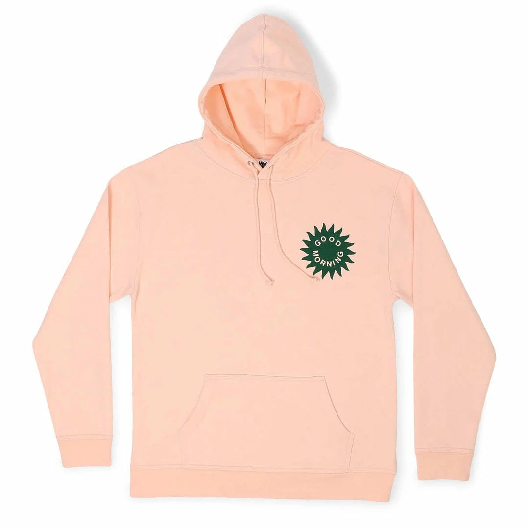 Best deal π Good Morning Tapes SUN LOGO PULLOVER FLEECE HOOD π 1 Good Morning Tapes SUN LOGO PULLOVER FLEECE HOOD