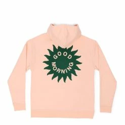 Good Morning Tapes SUN LOGO PULLOVER FLEECE HOOD