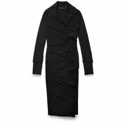 Helmut Lang ASYMMETRIC SHIRT DRESS