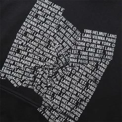 Helmut Lang CRUMPLE HOODIE