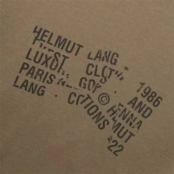 Helmut Lang CRUMPLE TEE 3.CRUMPL