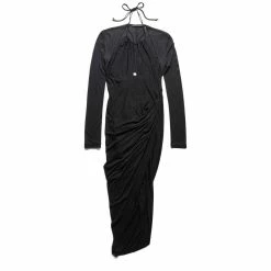 Helmut Lang Women's LS HALTER DRESS.DRY