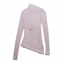 Helmut Lang Women's RIB ASYM LS.BASE DOU