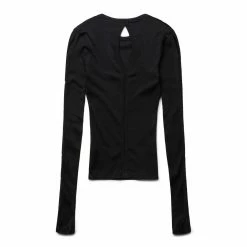 Helmut Lang Women's SLASH LONG-SLEEVE TOP