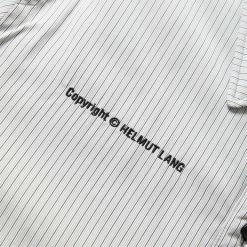 Helmut Lang Shirts STRIPE BUT UP.STRIPE