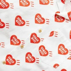 Human Made Shirts HEART ALOHA SHIRT