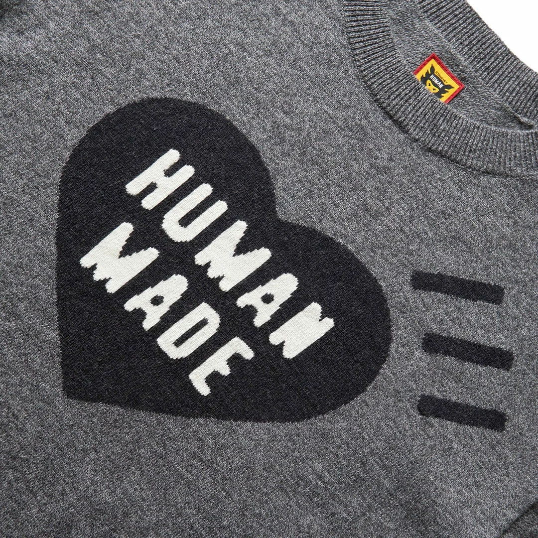 Brand new π Human Made Hoodies & Sweatshirts HEART KNIT π 3 Human Made Hoodies & Sweatshirts HEART KNIT