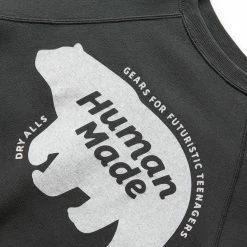 Human Made RAGLAN CREWNECK SWEATSHIRT Hoodies & Sweatshirts