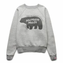 Human Made RAGLAN CREWNECK SWEATSHIRT Hoodies & Sweatshirts