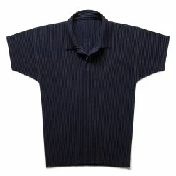 Homme Plissé Issey Miyake Shirts BASICS POLO SHIRT
