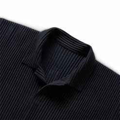 Homme Plissé Issey Miyake Shirts BASICS POLO SHIRT