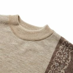 Kapital 12G WOOL BANDANA CREW SWEATER Knitwear