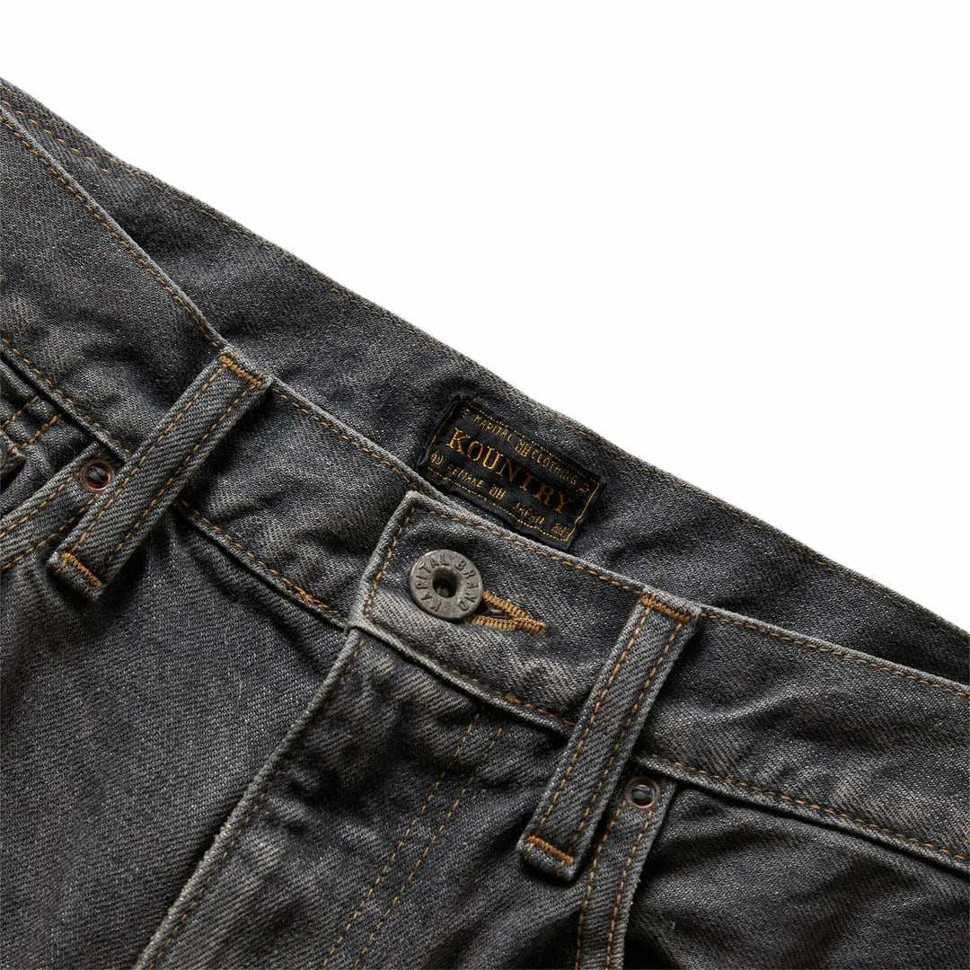 Budget 𧨠Kapital 14OZ BLK DENIM 5P SHORTS (BONE) Bottoms π₯° 4 Kapital 14OZ BLK DENIM 5P SHORTS (BONE) Bottoms