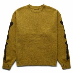 Kapital 5G WOOL BONE CREW SWEATER