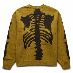 Kapital 5G WOOL BONE CREW SWEATER